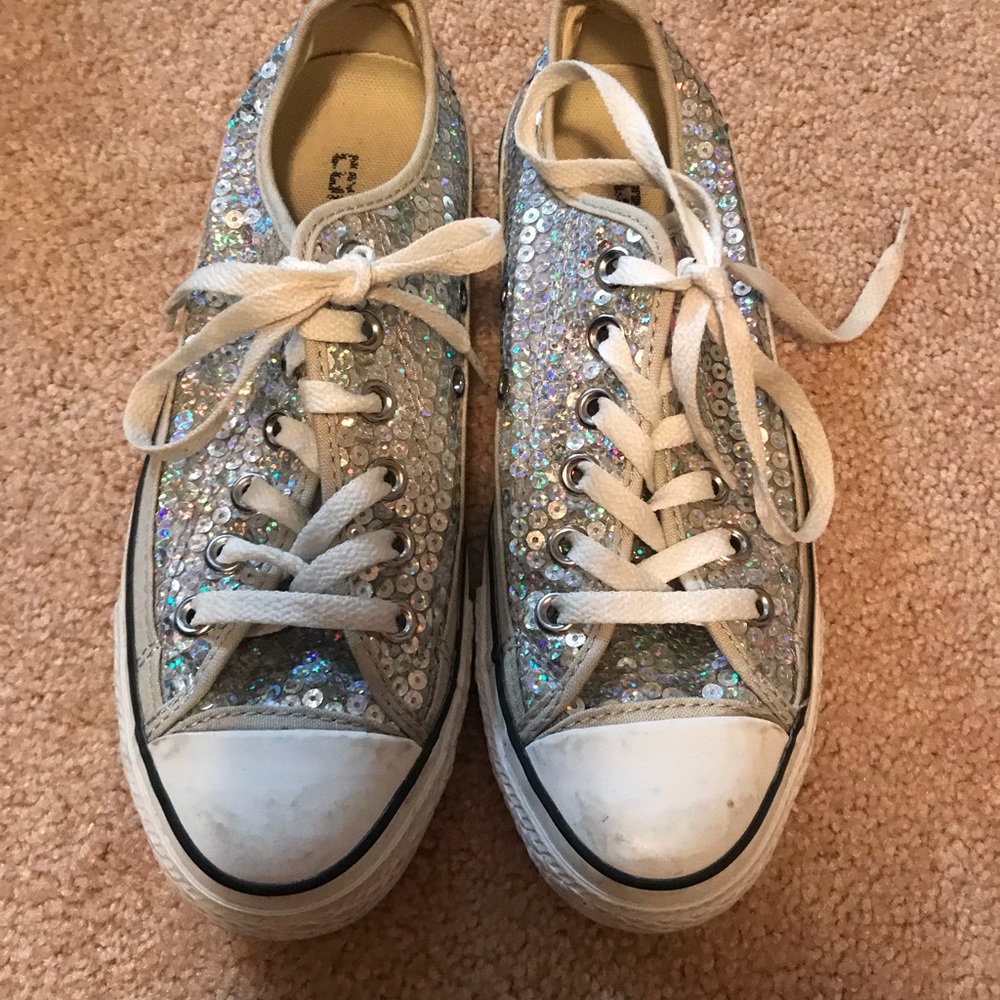 Sequined Converse
